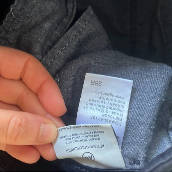 AG Men’s Jeans - the Jamison navy skinny chinos - 28R - Picture 4 of 6